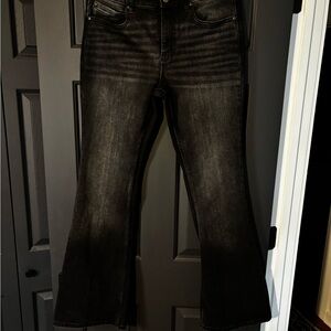Idyllwind Fueled by Miranda Lambert black Flare Jeans NWOT size 12